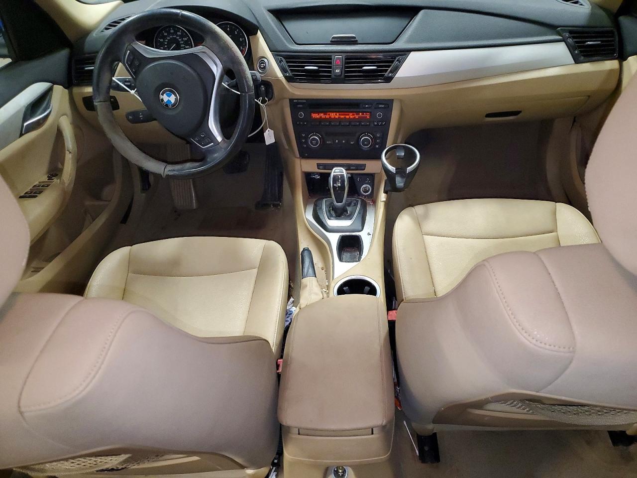 2014 Bmw X1 Xdrive28i Black vin: WBAVL1C52EVY10991
