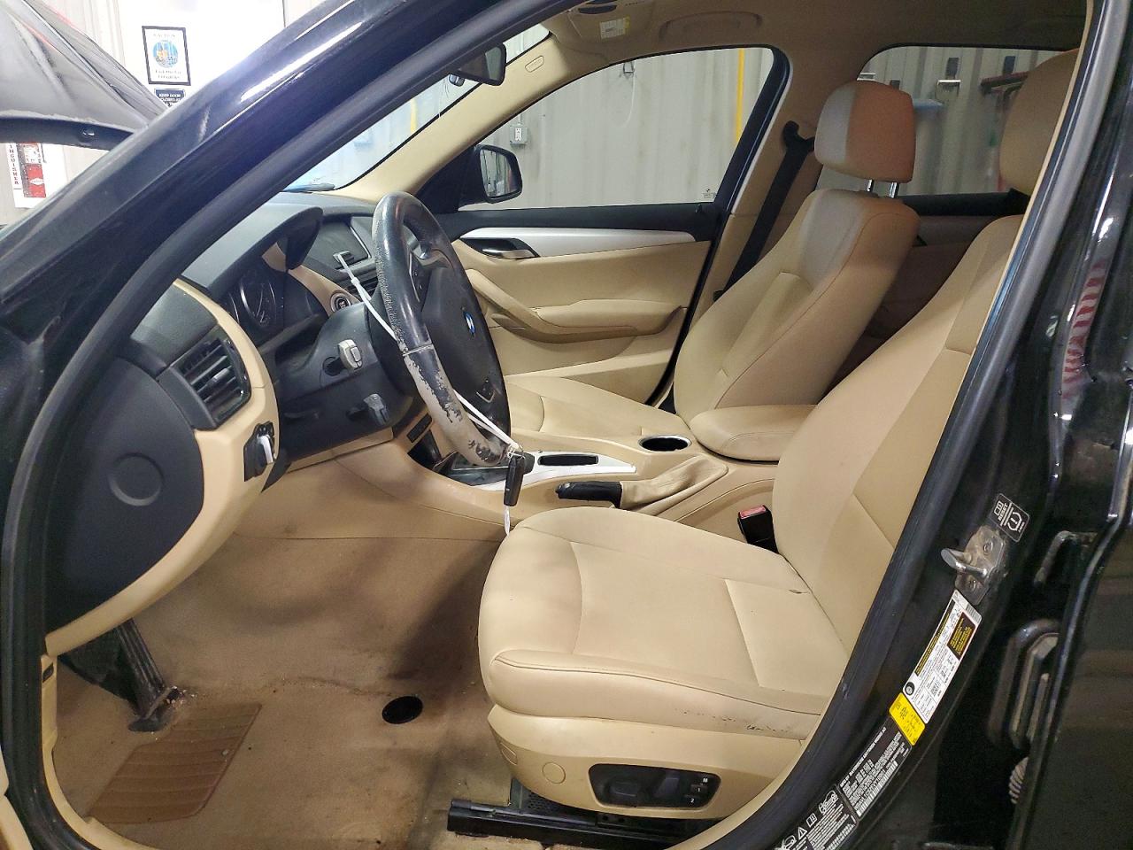2014 Bmw X1 Xdrive28i Black vin: WBAVL1C52EVY10991