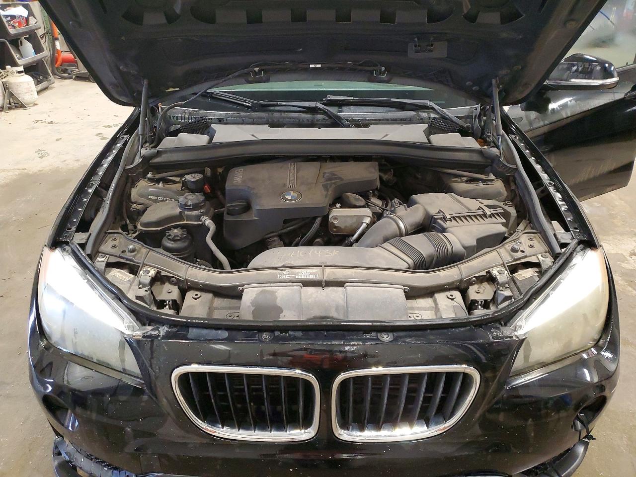2014 Bmw X1 Xdrive28i Black vin: WBAVL1C52EVY10991