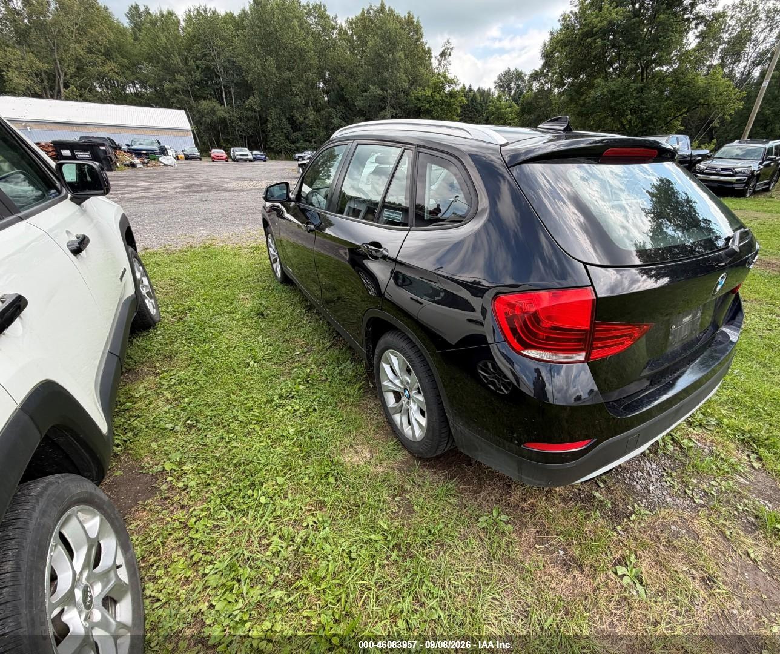 2014 Bmw X1 Xdrive28i Black vin: WBAVL1C52EVY11400