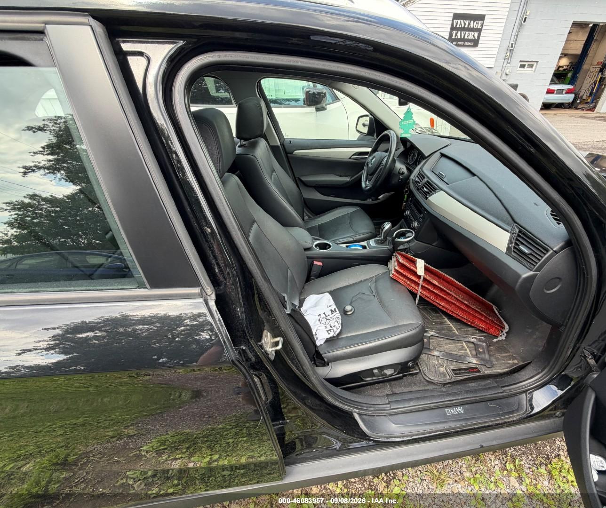 2014 Bmw X1 Xdrive28i Black vin: WBAVL1C52EVY11400