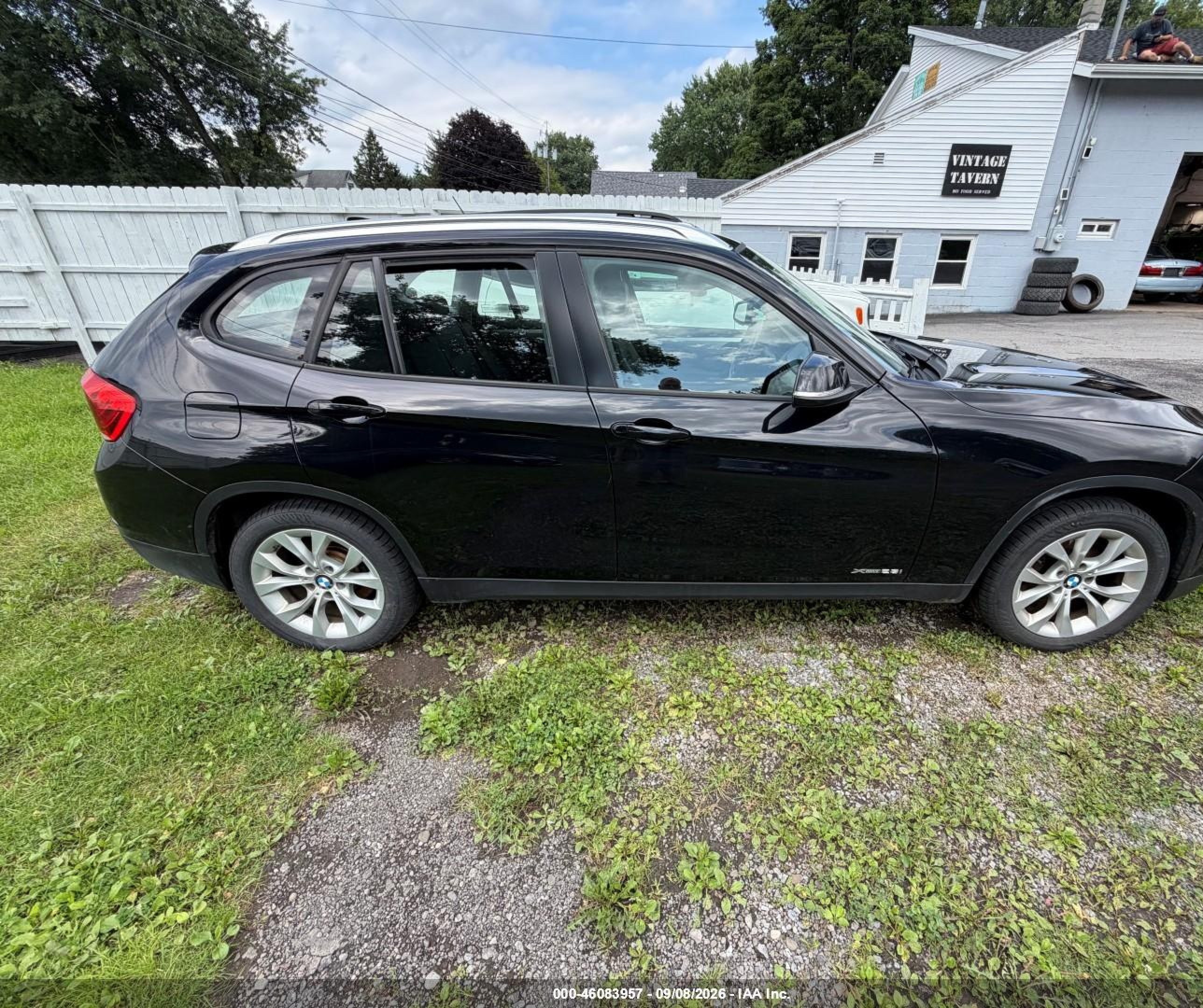 2014 Bmw X1 Xdrive28i Black vin: WBAVL1C52EVY11400