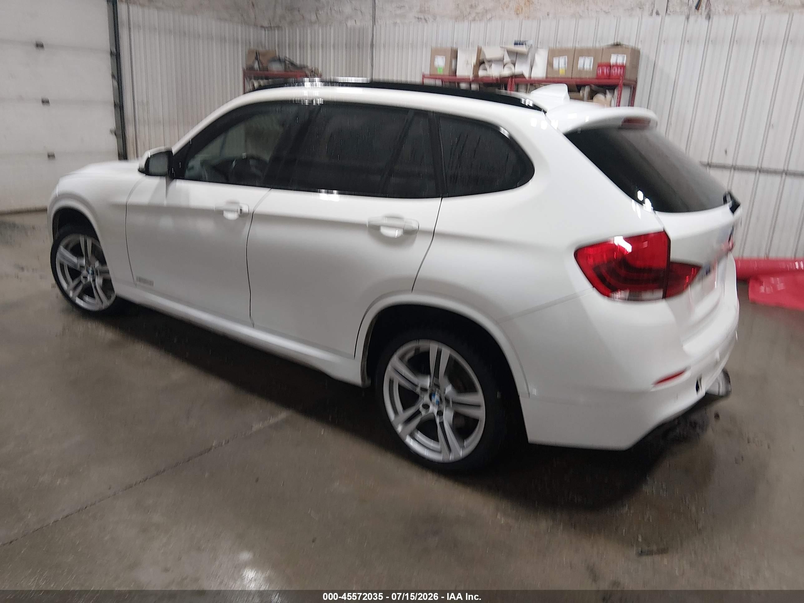 2014 Bmw X1 Xdrive28i White vin: WBAVL1C52EVY21361