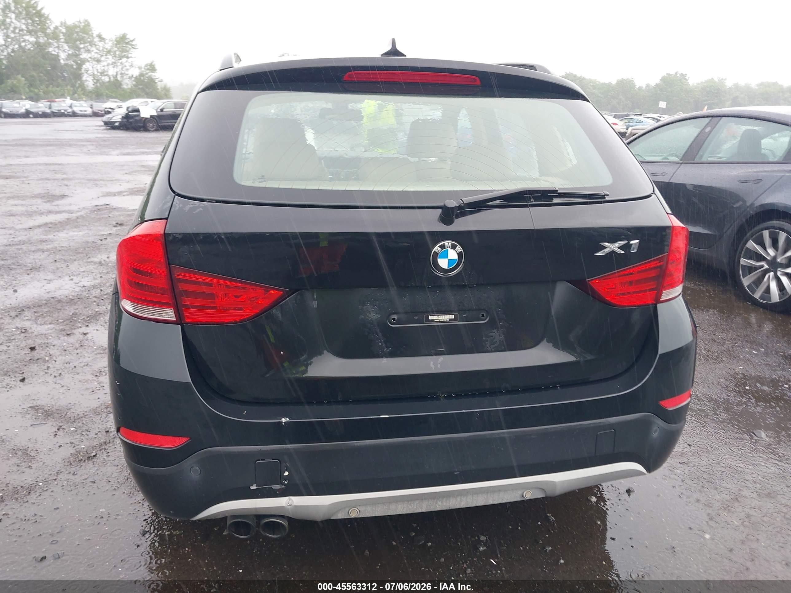 2014 Bmw X1 Xdrive28i Black vin: WBAVL1C52EVY21487
