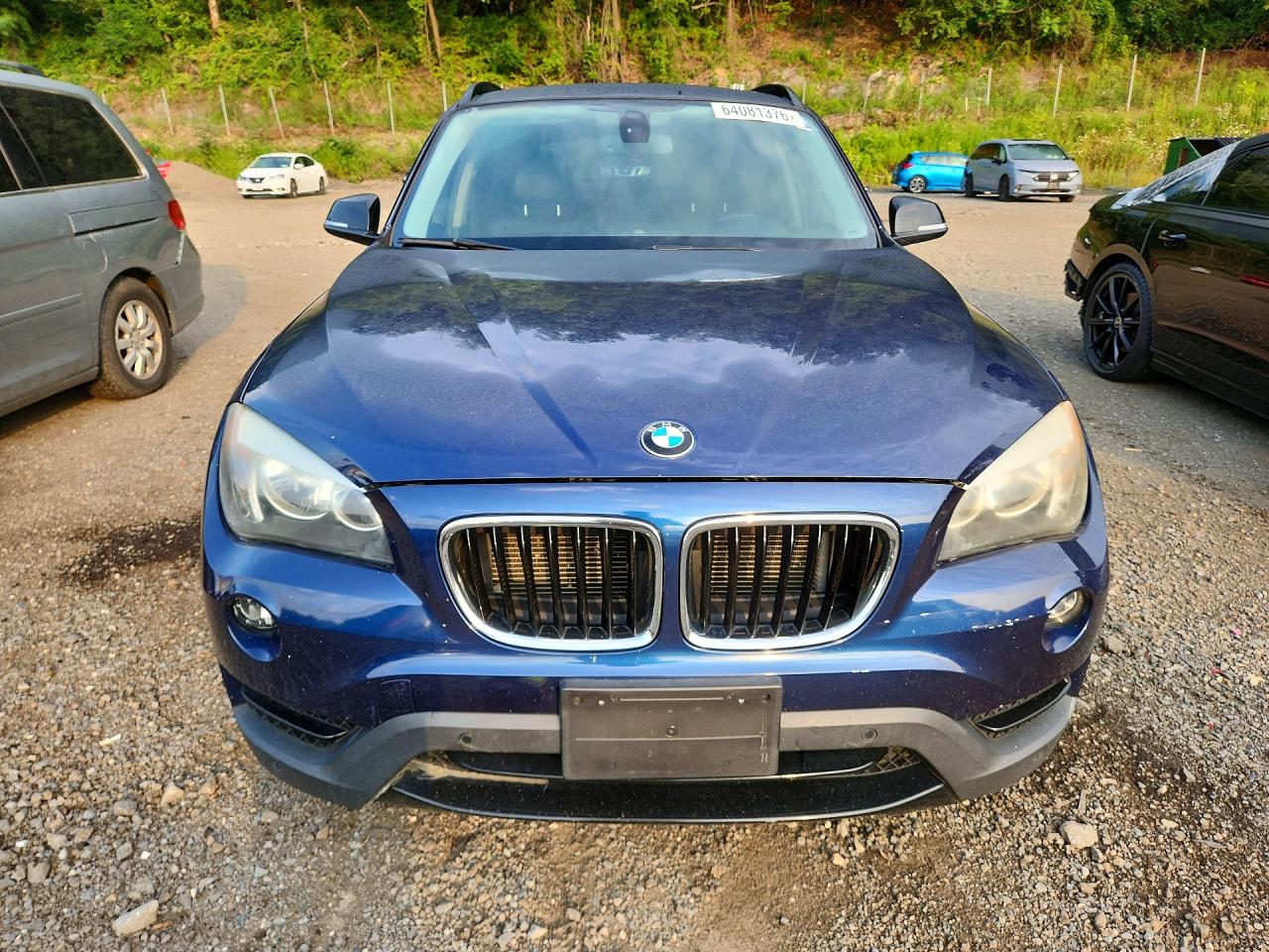 2014 Bmw X1 Xdrive28i Синий vin: WBAVL1C52EVY24020