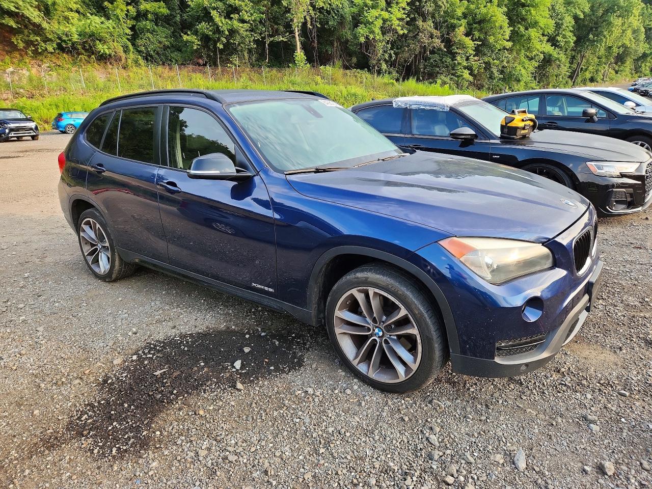 2014 Bmw X1 Xdrive28i Синий vin: WBAVL1C52EVY24020