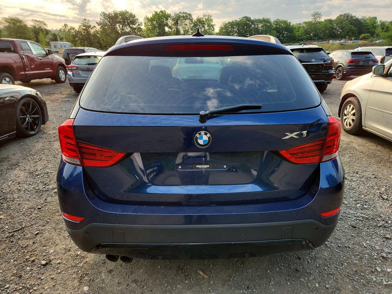 2014 Bmw X1 Xdrive28i Синий vin: WBAVL1C52EVY24020