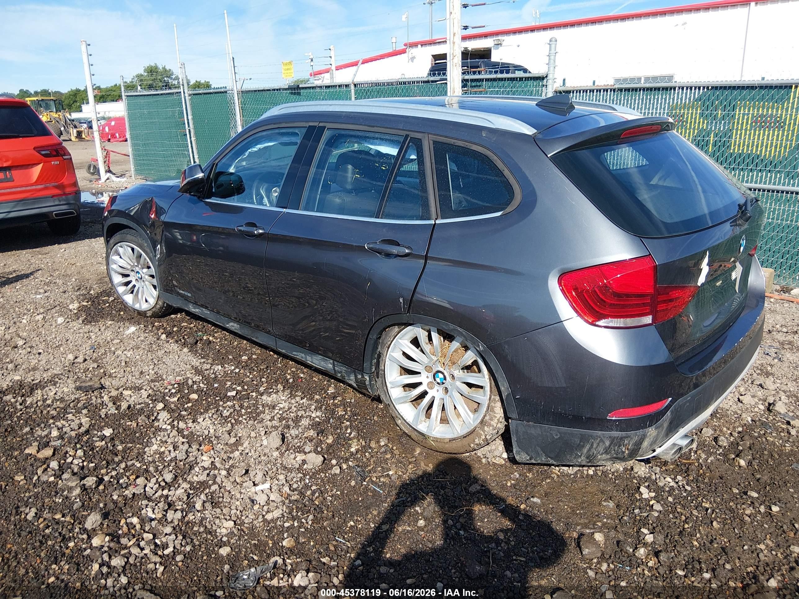 2015 Bmw X1 Xdrive28i Серый vin: WBAVL1C52FVY29803
