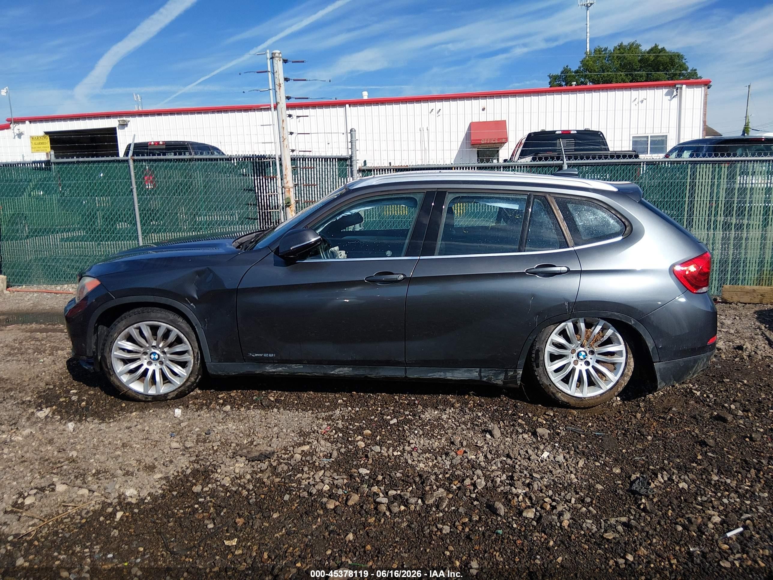 2015 Bmw X1 Xdrive28i Серый vin: WBAVL1C52FVY29803