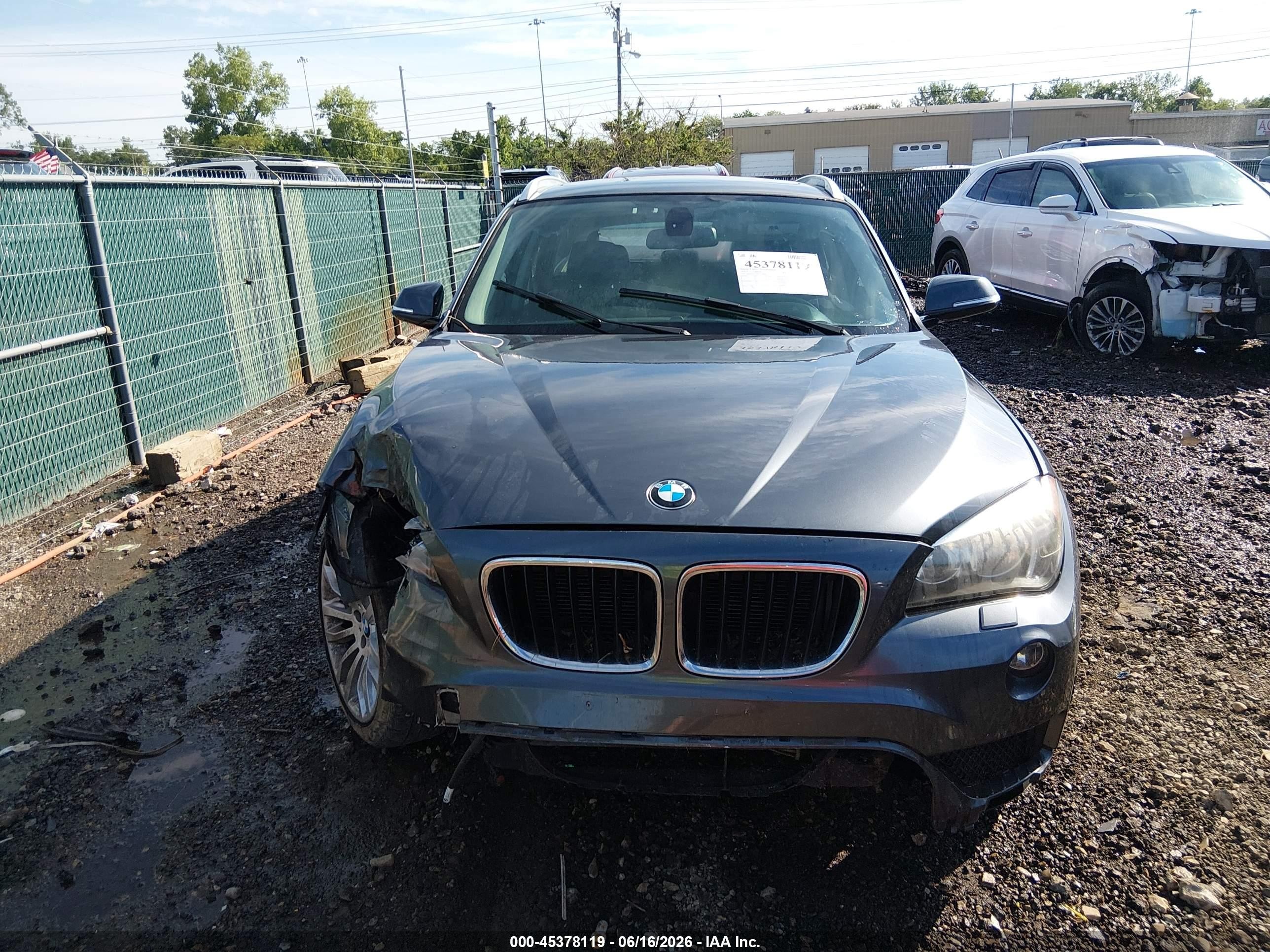 2015 Bmw X1 Xdrive28i Серый vin: WBAVL1C52FVY29803