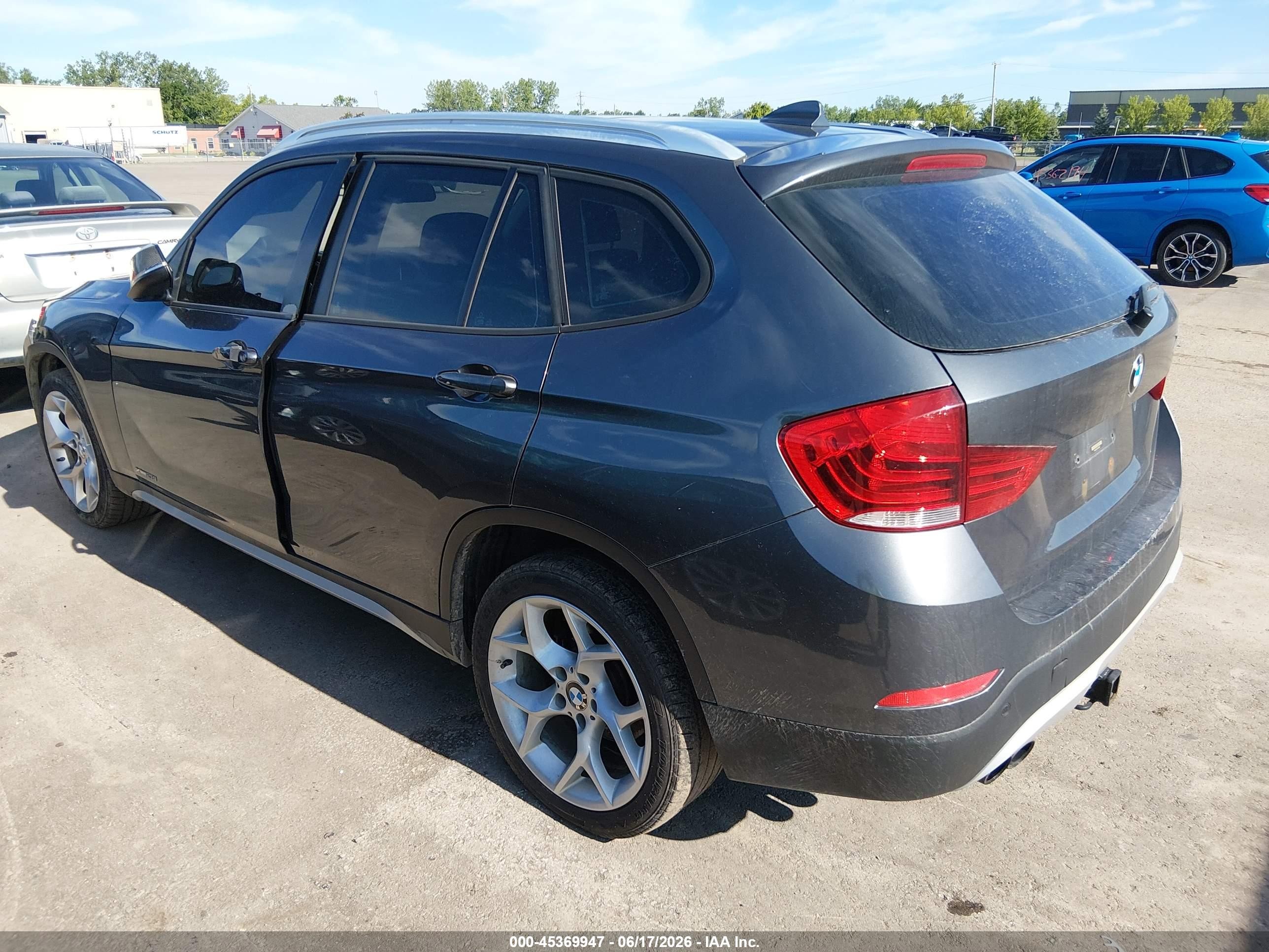 2015 Bmw X1 Xdrive28i Gray vin: WBAVL1C52FVY34063