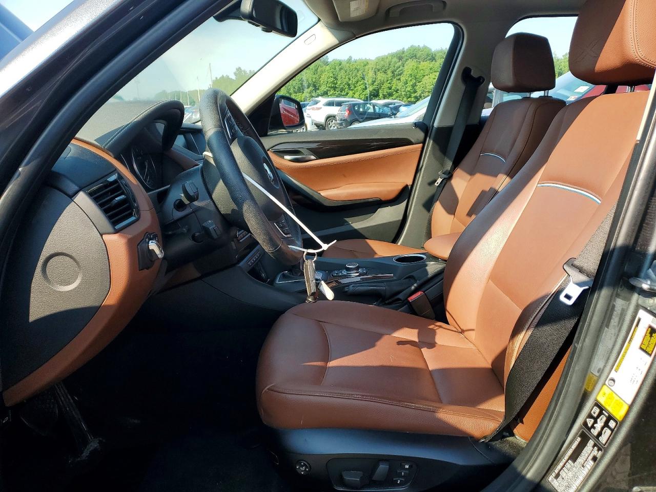 2015 Bmw X1 Xdrive28i Gray vin: WBAVL1C52FVY36234