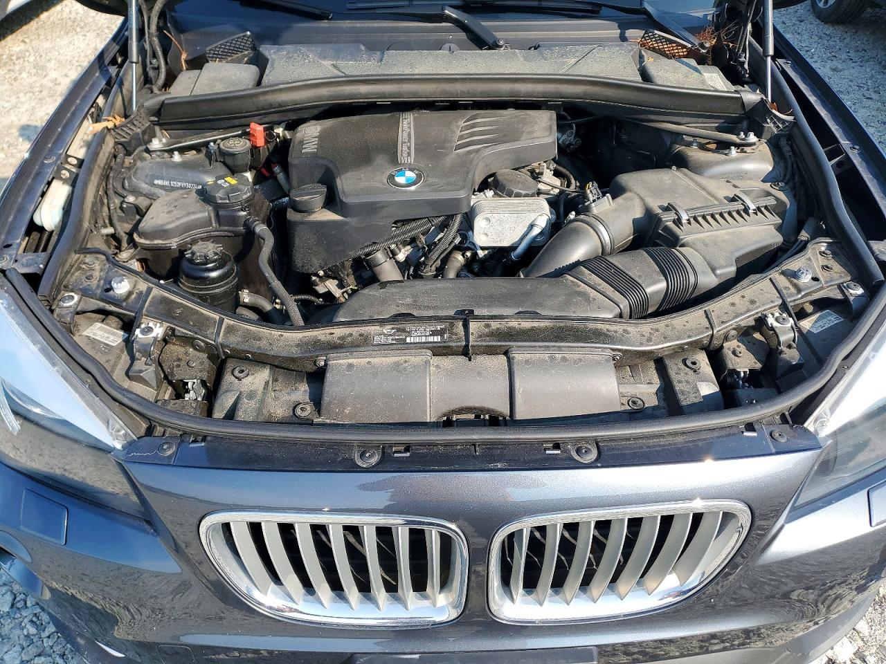 2015 Bmw X1 Xdrive28i Gray vin: WBAVL1C52FVY36234