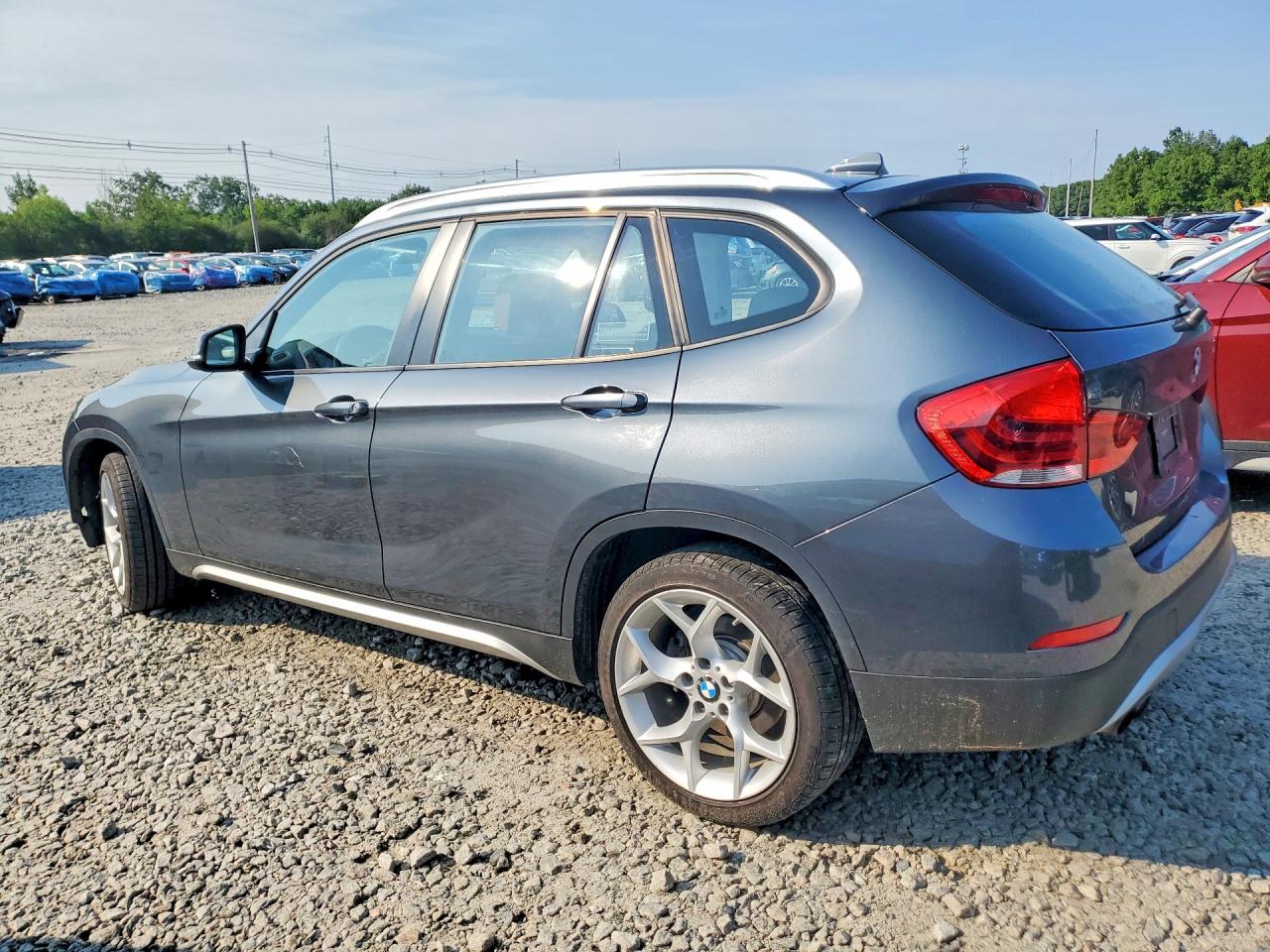 2015 Bmw X1 Xdrive28i Gray vin: WBAVL1C52FVY36234