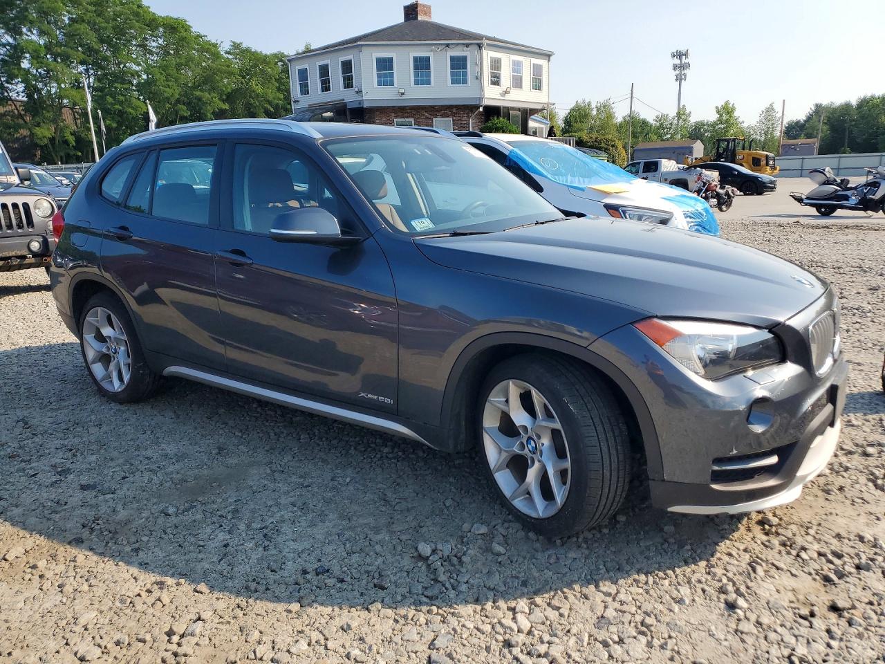 2015 Bmw X1 Xdrive28i Gray vin: WBAVL1C52FVY36234