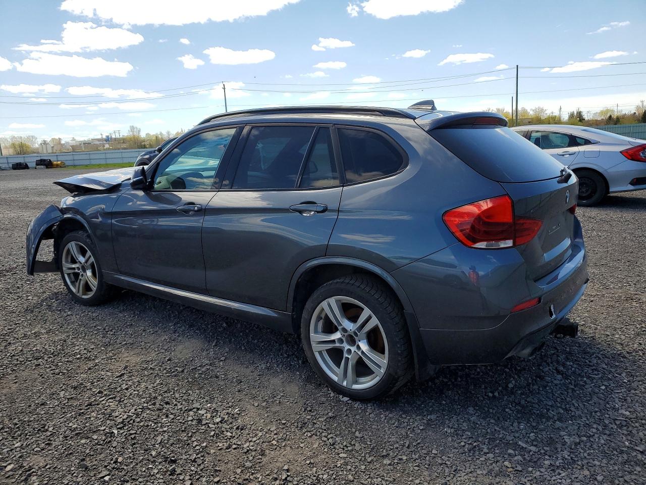 2015 Bmw X1 Xdrive28i Gray vin: WBAVL1C52FVY38551