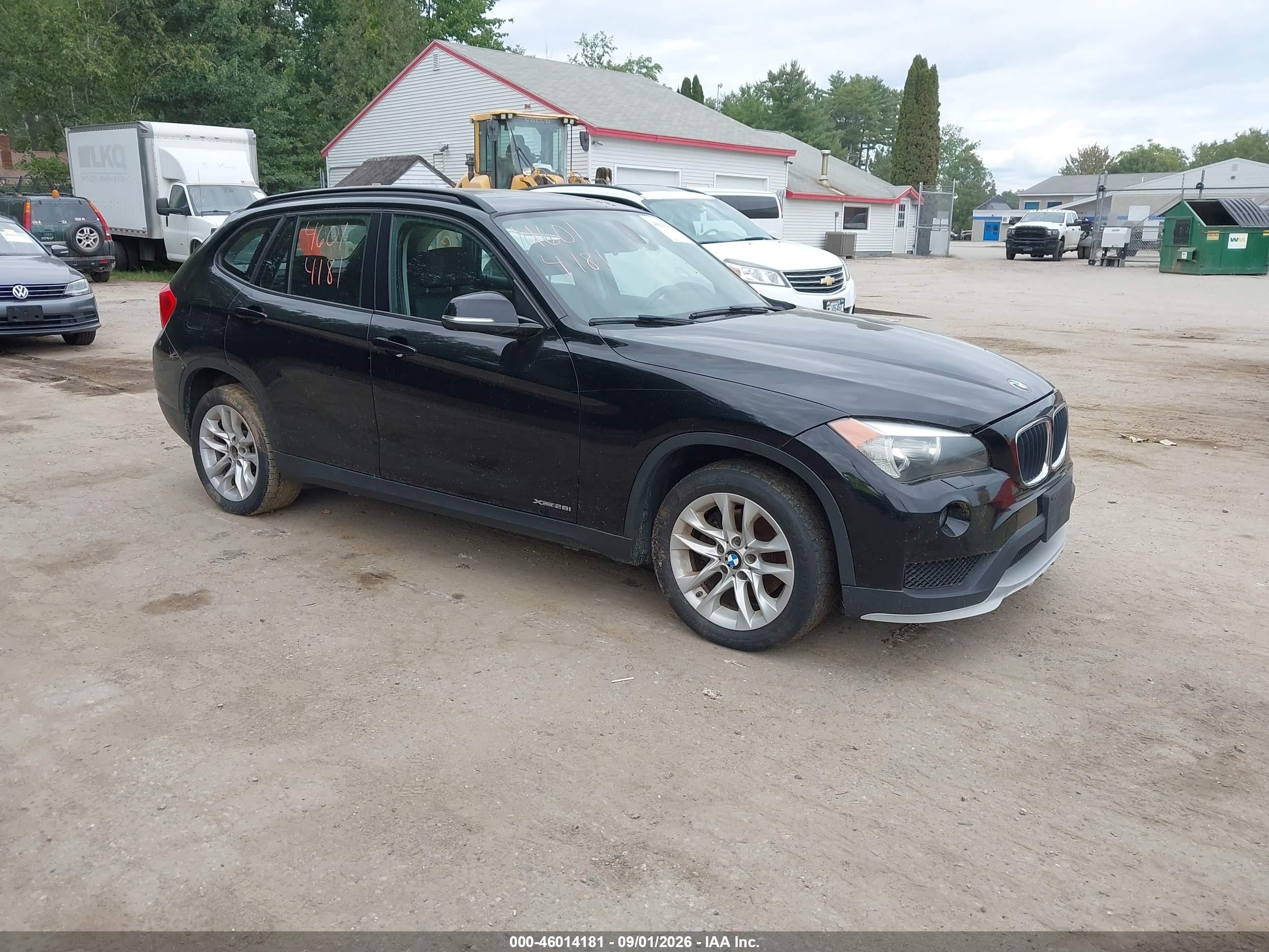 2015 Bmw X1 Xdrive28i Black vin: WBAVL1C52FVY38923