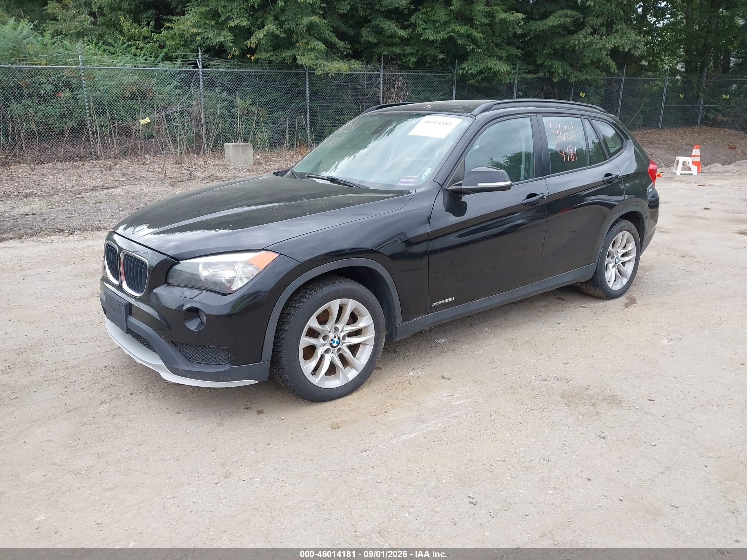 2015 Bmw X1 Xdrive28i Black vin: WBAVL1C52FVY38923
