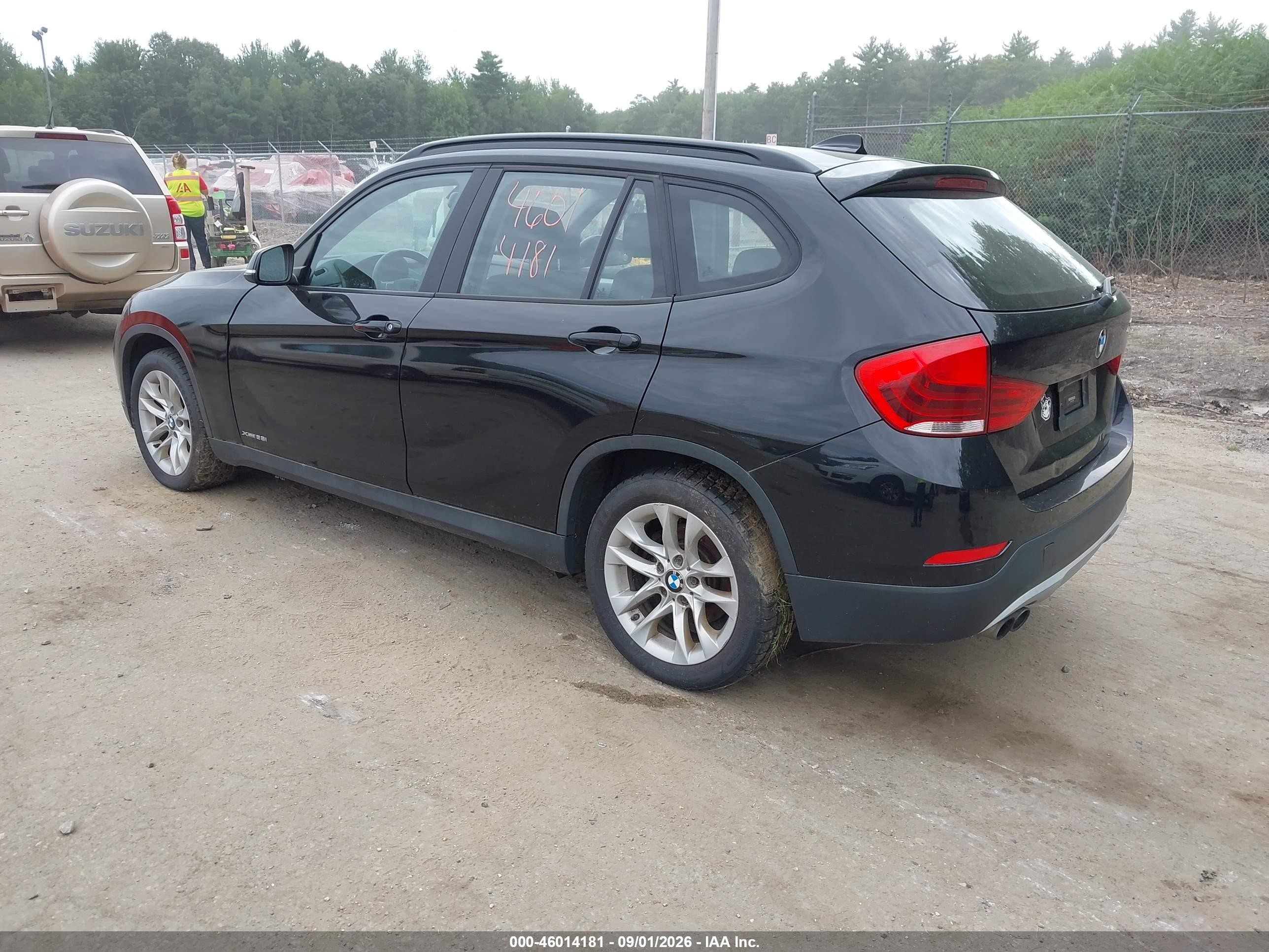 2015 Bmw X1 Xdrive28i Black vin: WBAVL1C52FVY38923