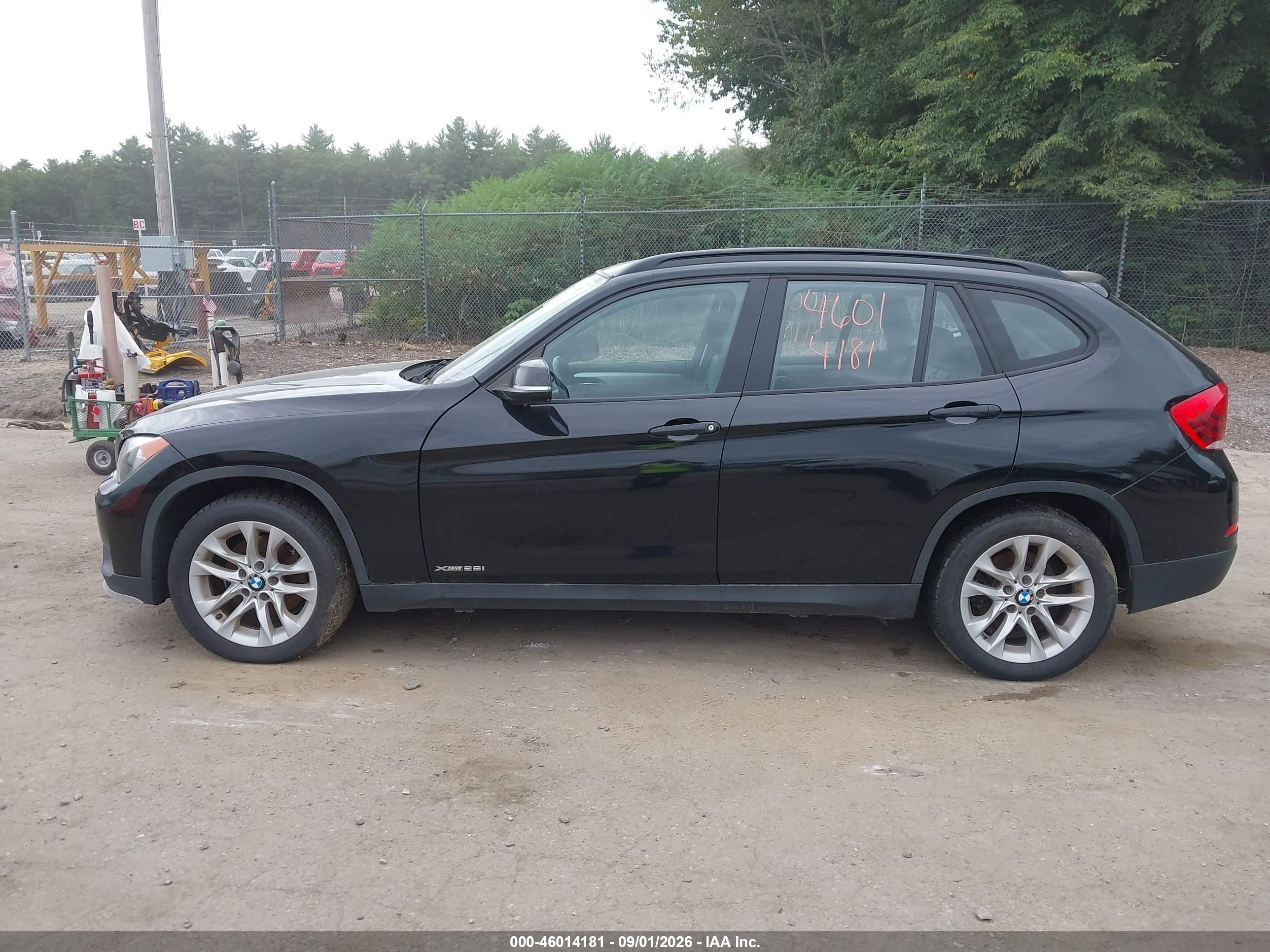 2015 Bmw X1 Xdrive28i Black vin: WBAVL1C52FVY38923