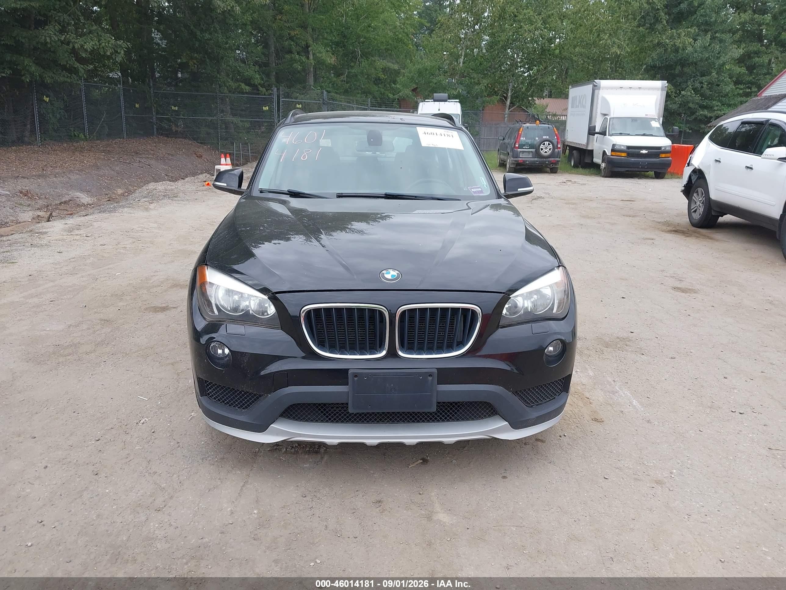 2015 Bmw X1 Xdrive28i Black vin: WBAVL1C52FVY38923