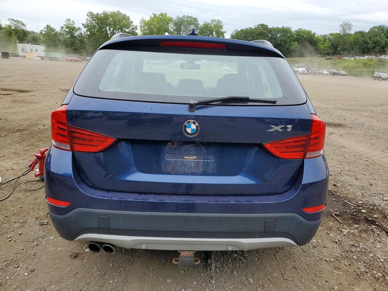 2015 Bmw X1 Xdrive28i Blue vin: WBAVL1C52FVY40445