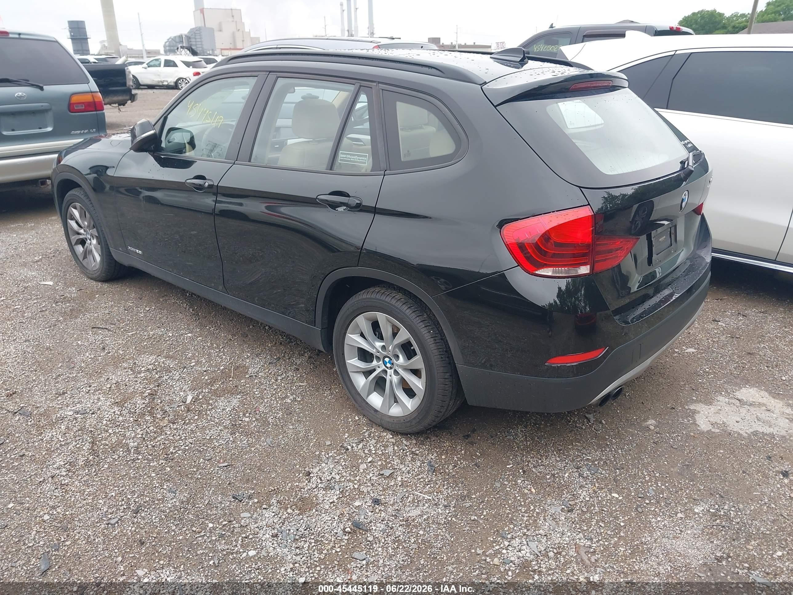 2014 Bmw X1 Xdrive28i Black vin: WBAVL1C53EVR93706