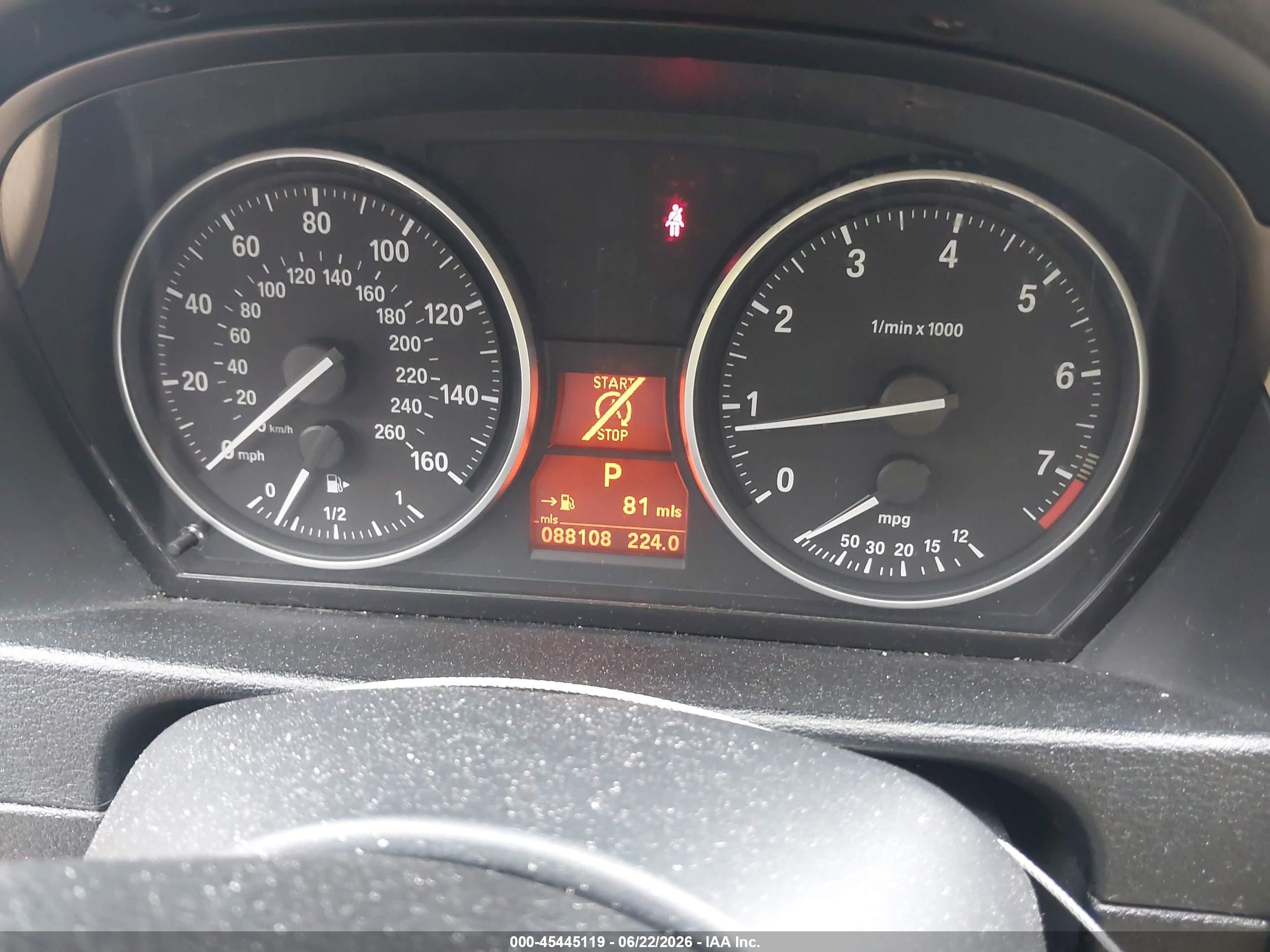 2014 Bmw X1 Xdrive28i Black vin: WBAVL1C53EVR93706