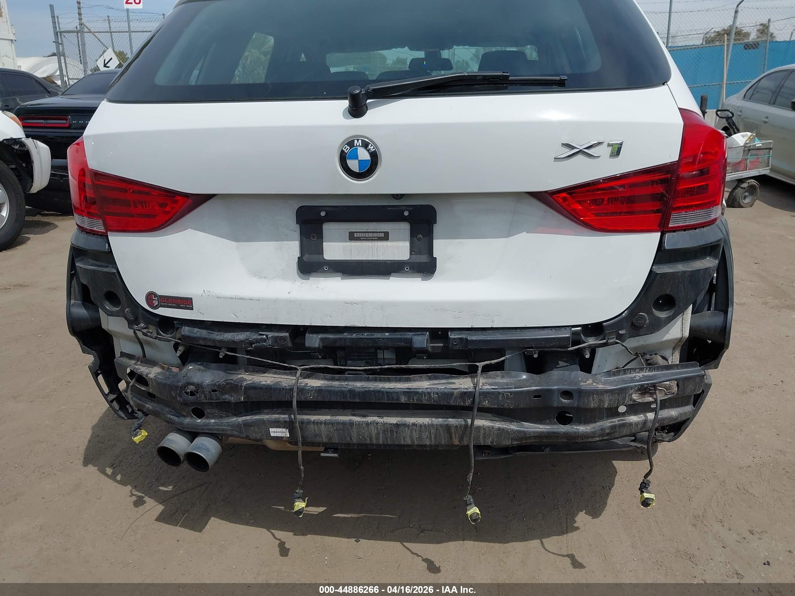 2014 Bmw X1 Xdrive28i White vin: WBAVL1C53EVR94001