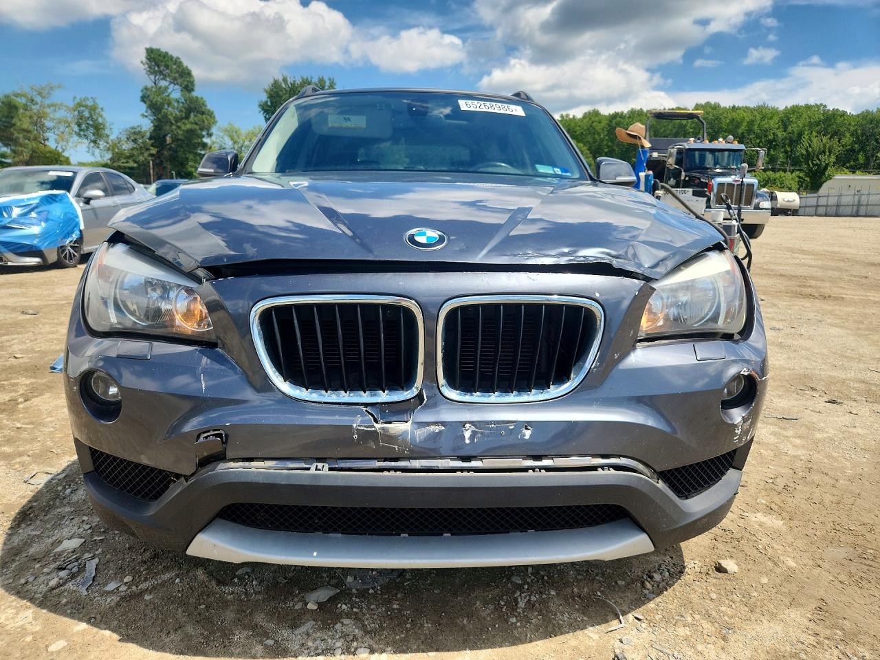 2014 Bmw X1 Xdrive28i Угольный vin: WBAVL1C53EVR94368