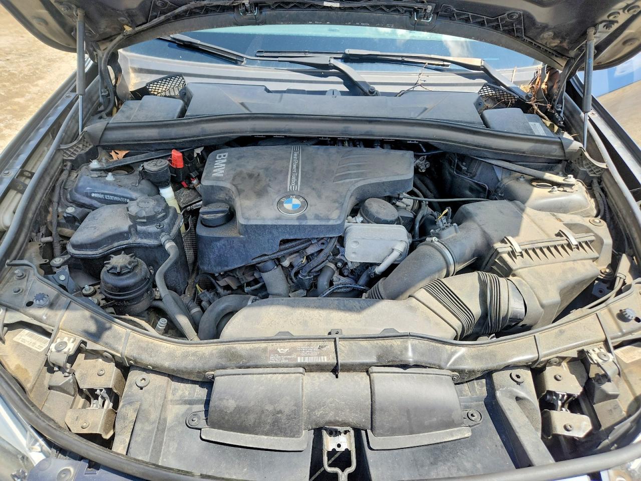 2014 Bmw X1 Xdrive28i Угольный vin: WBAVL1C53EVR94368