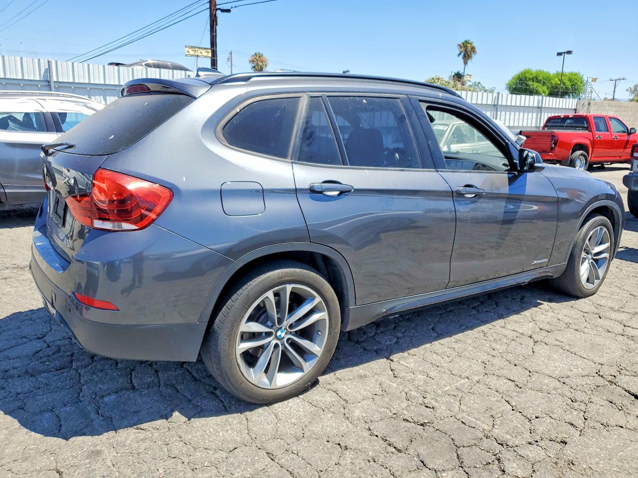 2014 Bmw X1 Xdrive28i Gray vin: WBAVL1C53EVR94953