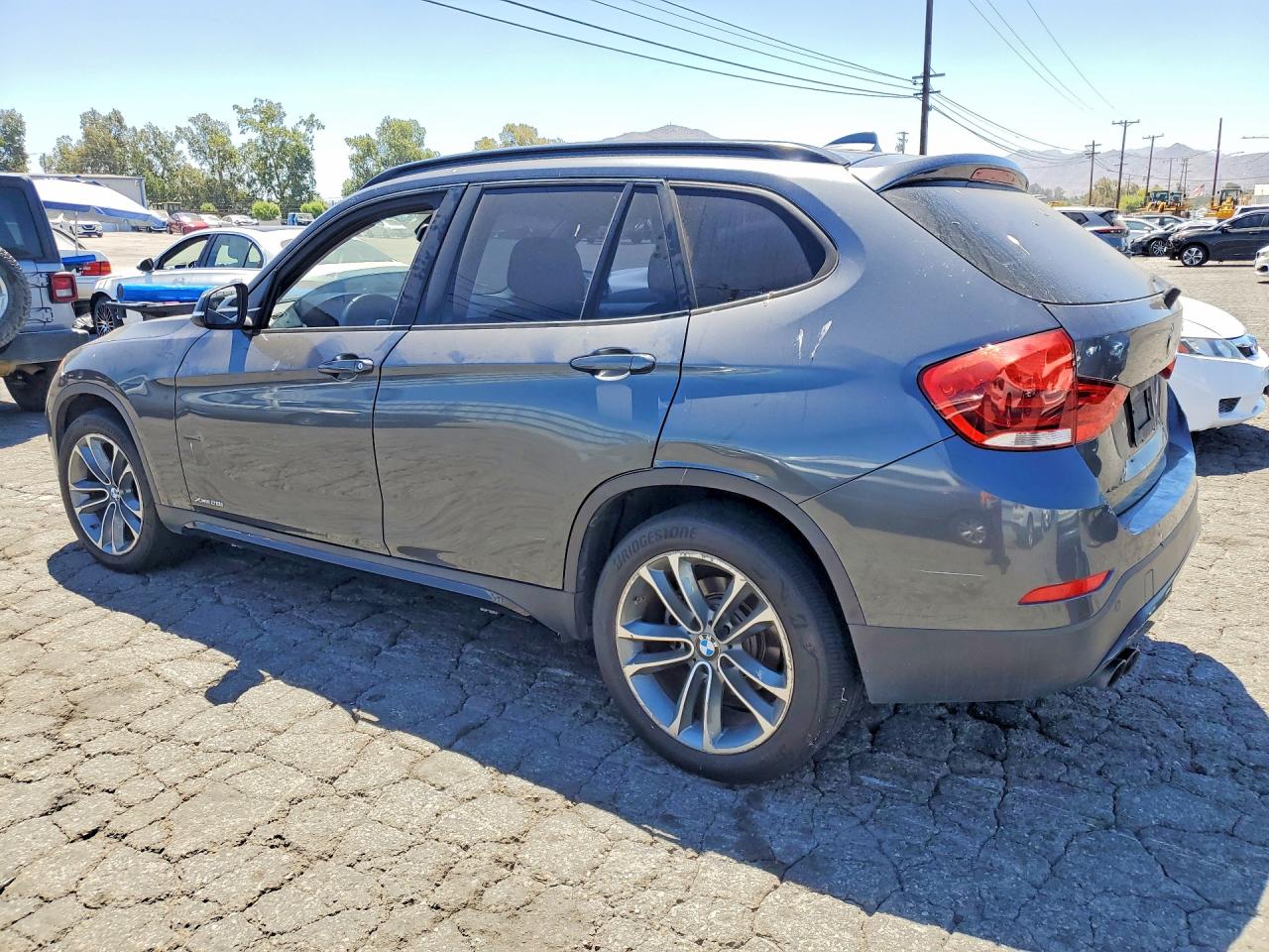 2014 Bmw X1 Xdrive28i Gray vin: WBAVL1C53EVR94953