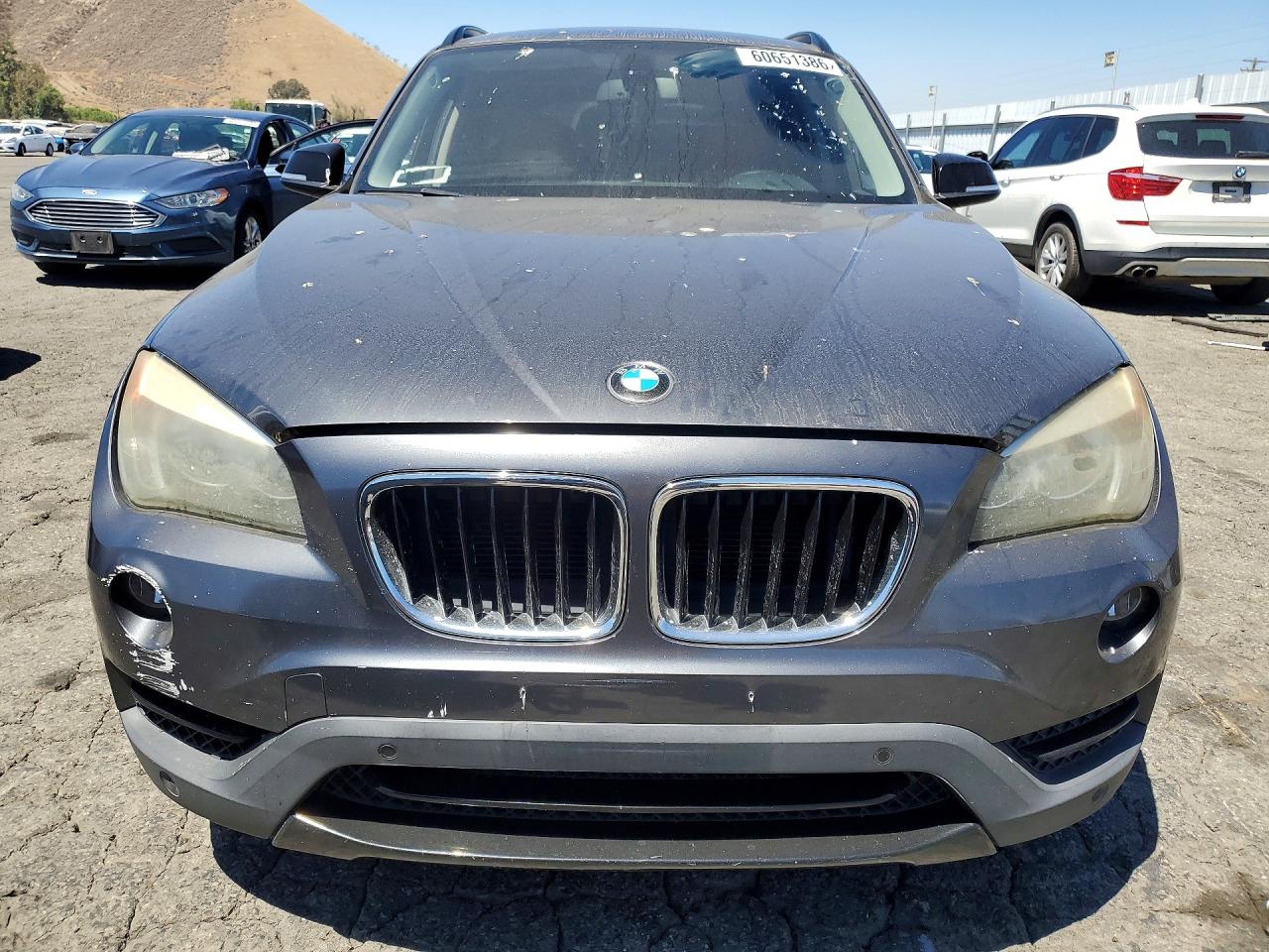 2014 Bmw X1 Xdrive28i Gray vin: WBAVL1C53EVR94953