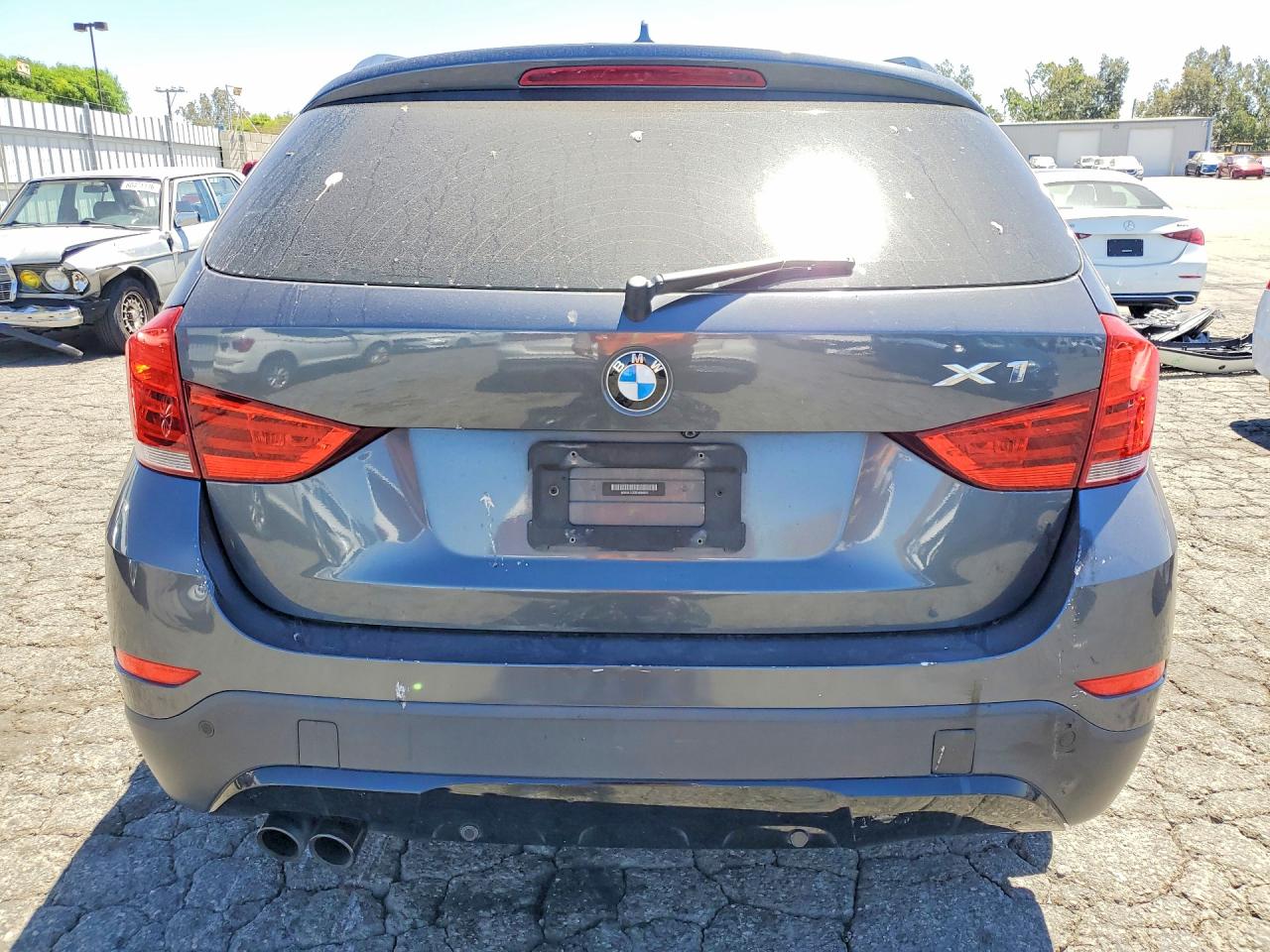 2014 Bmw X1 Xdrive28i Gray vin: WBAVL1C53EVR94953