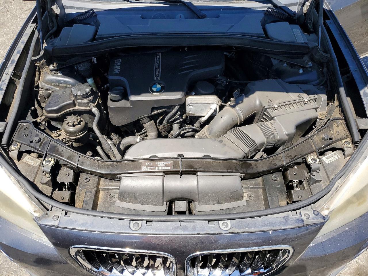 2014 Bmw X1 Xdrive28i Gray vin: WBAVL1C53EVR94953