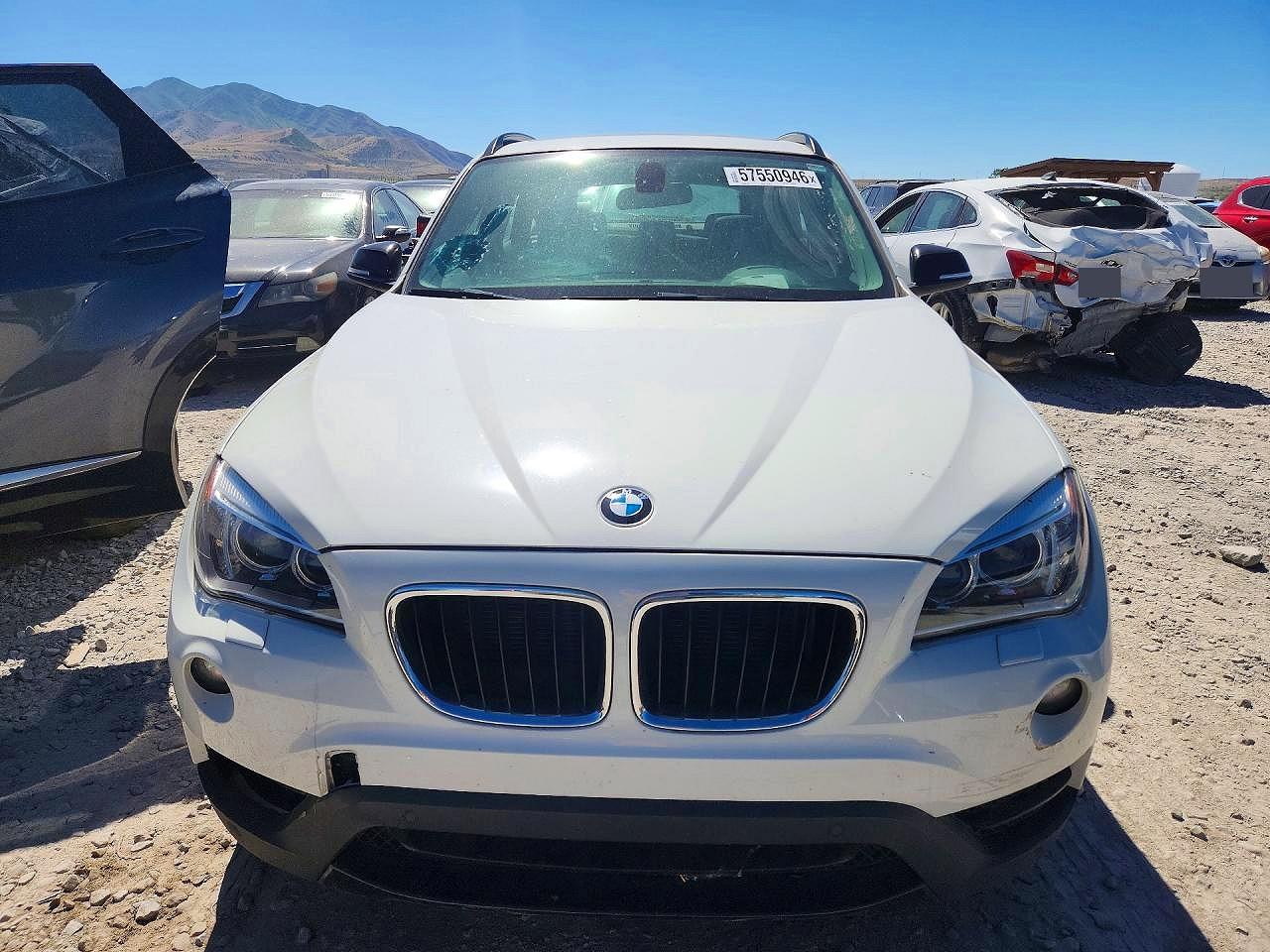2014 Bmw X1 Xdrive28i White vin: WBAVL1C53EVY18811