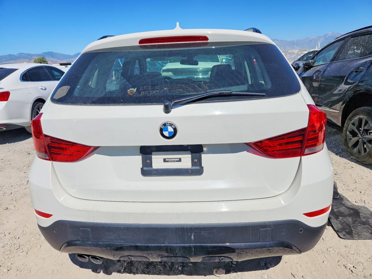 2014 Bmw X1 Xdrive28i White vin: WBAVL1C53EVY18811
