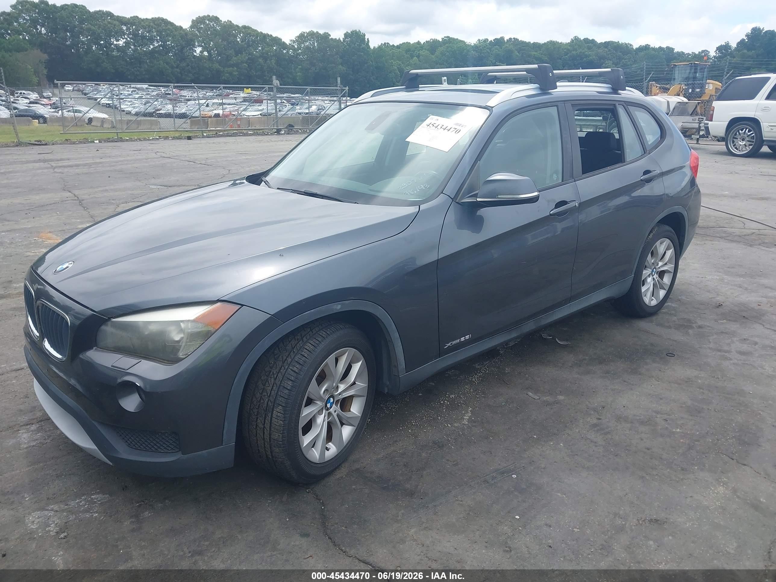 2014 Bmw X1 Xdrive28i Gray vin: WBAVL1C53EVY19294