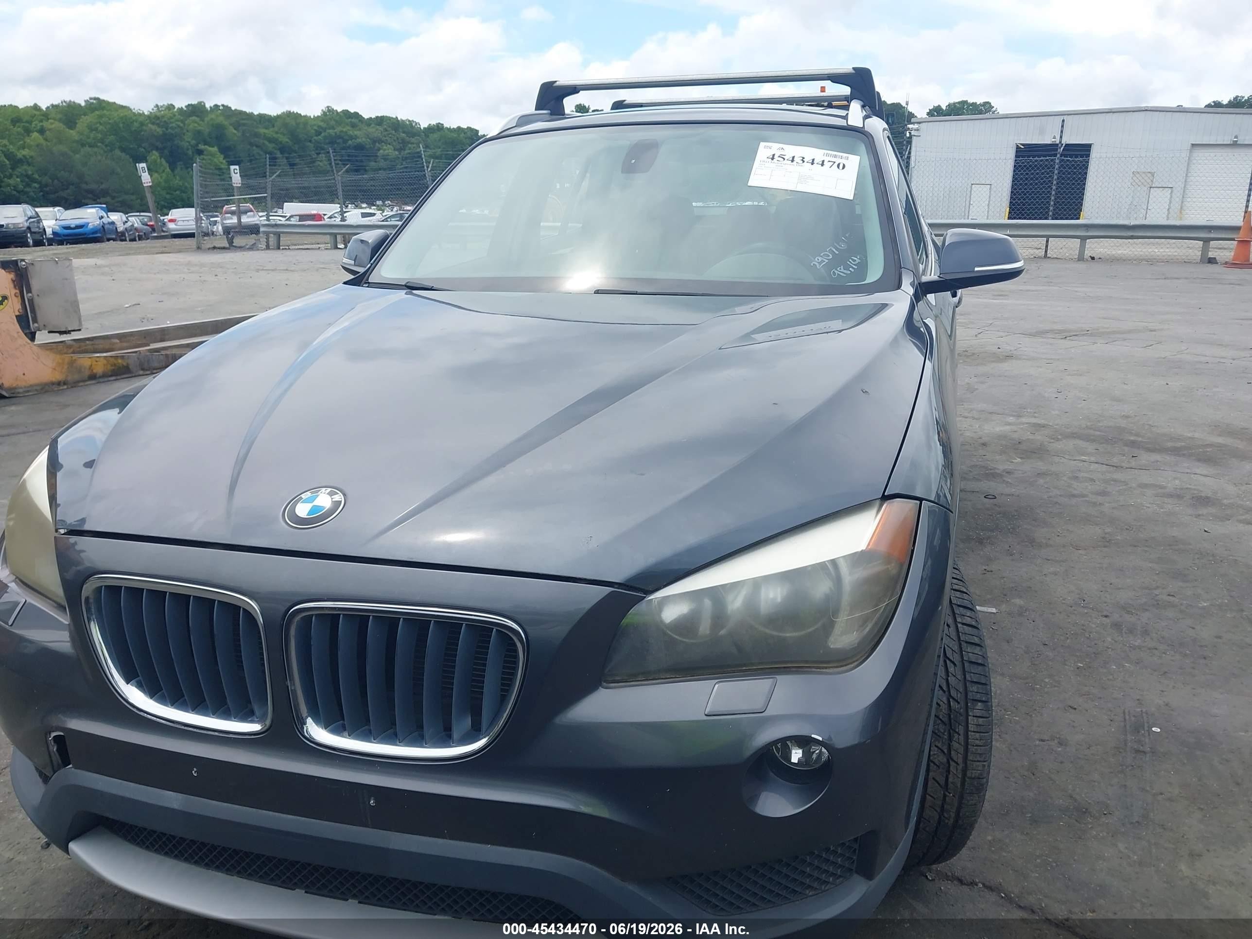 2014 Bmw X1 Xdrive28i Gray vin: WBAVL1C53EVY19294