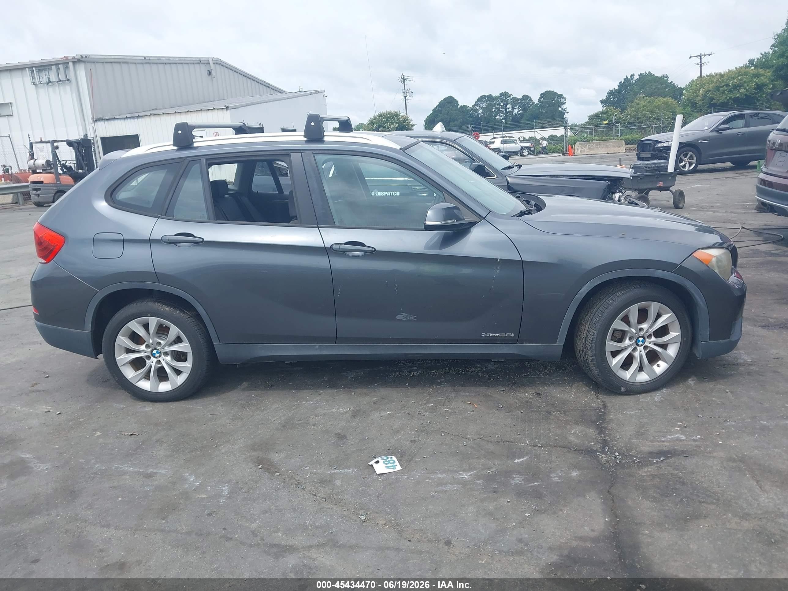 2014 Bmw X1 Xdrive28i Gray vin: WBAVL1C53EVY19294