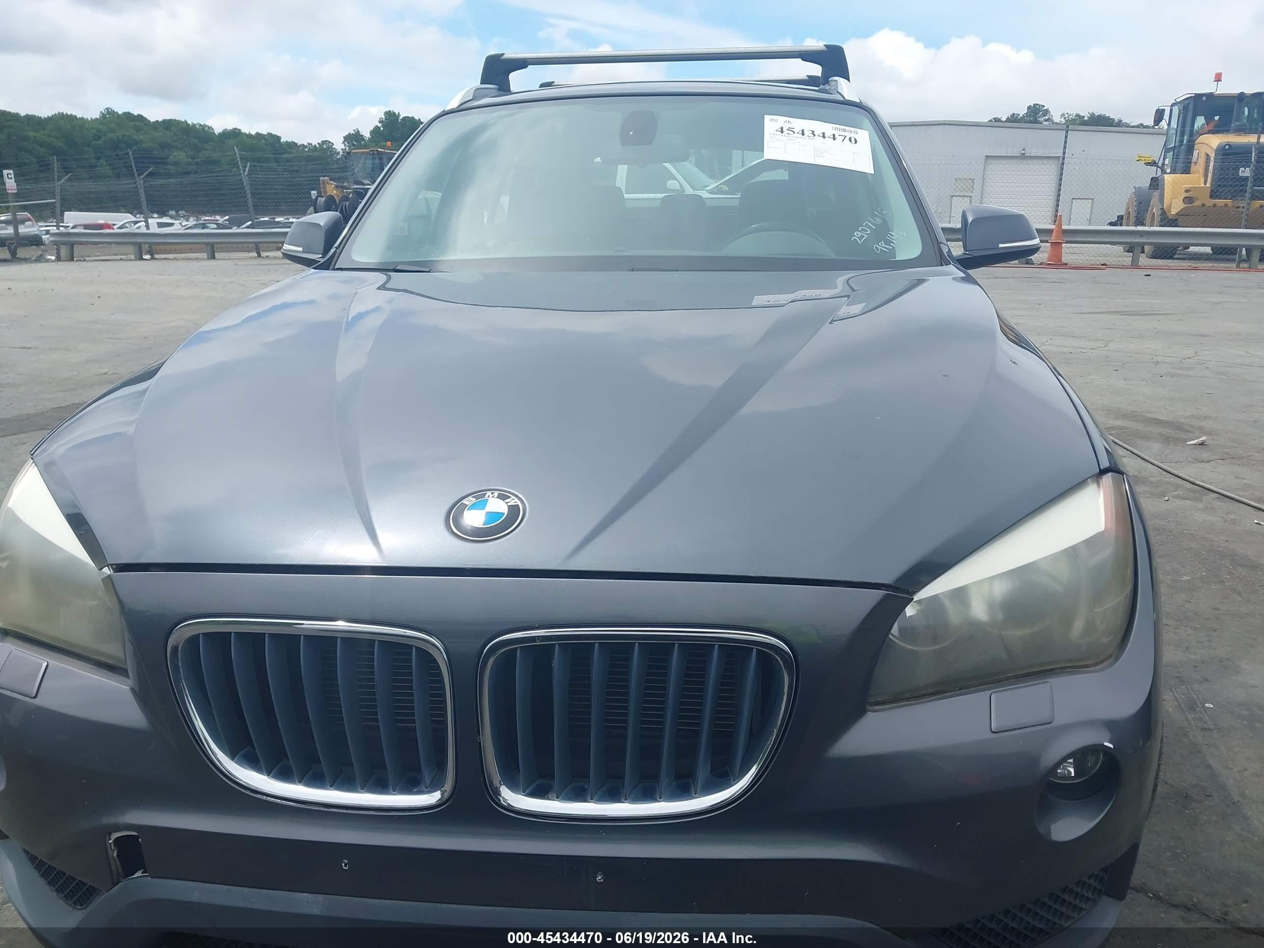 2014 Bmw X1 Xdrive28i Gray vin: WBAVL1C53EVY19294