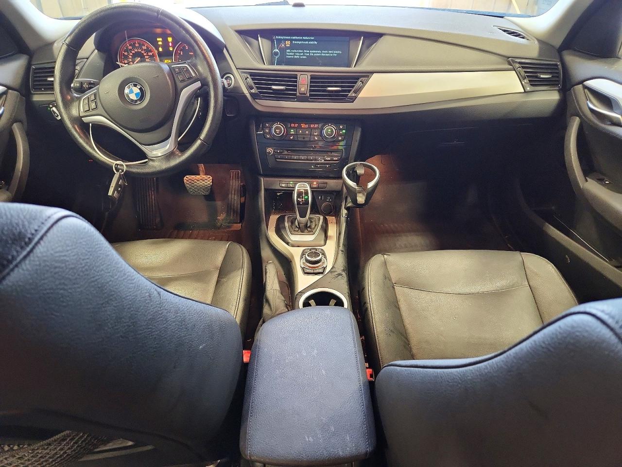 2015 Bmw X1 Xdrive28i Black vin: WBAVL1C53FVY38980