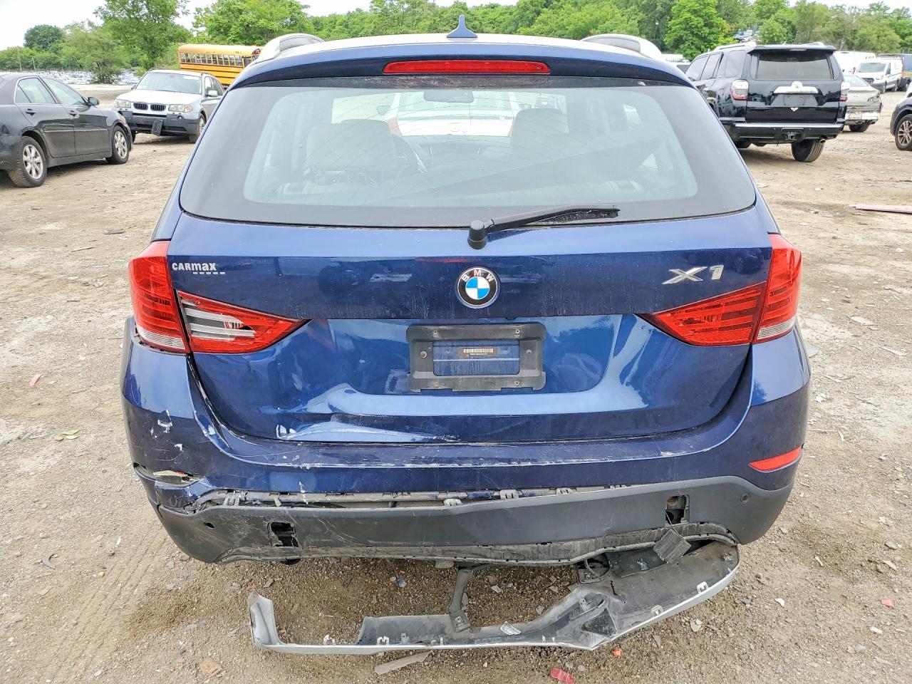 2015 Bmw X1 Xdrive28i Blue vin: WBAVL1C53FVY41555