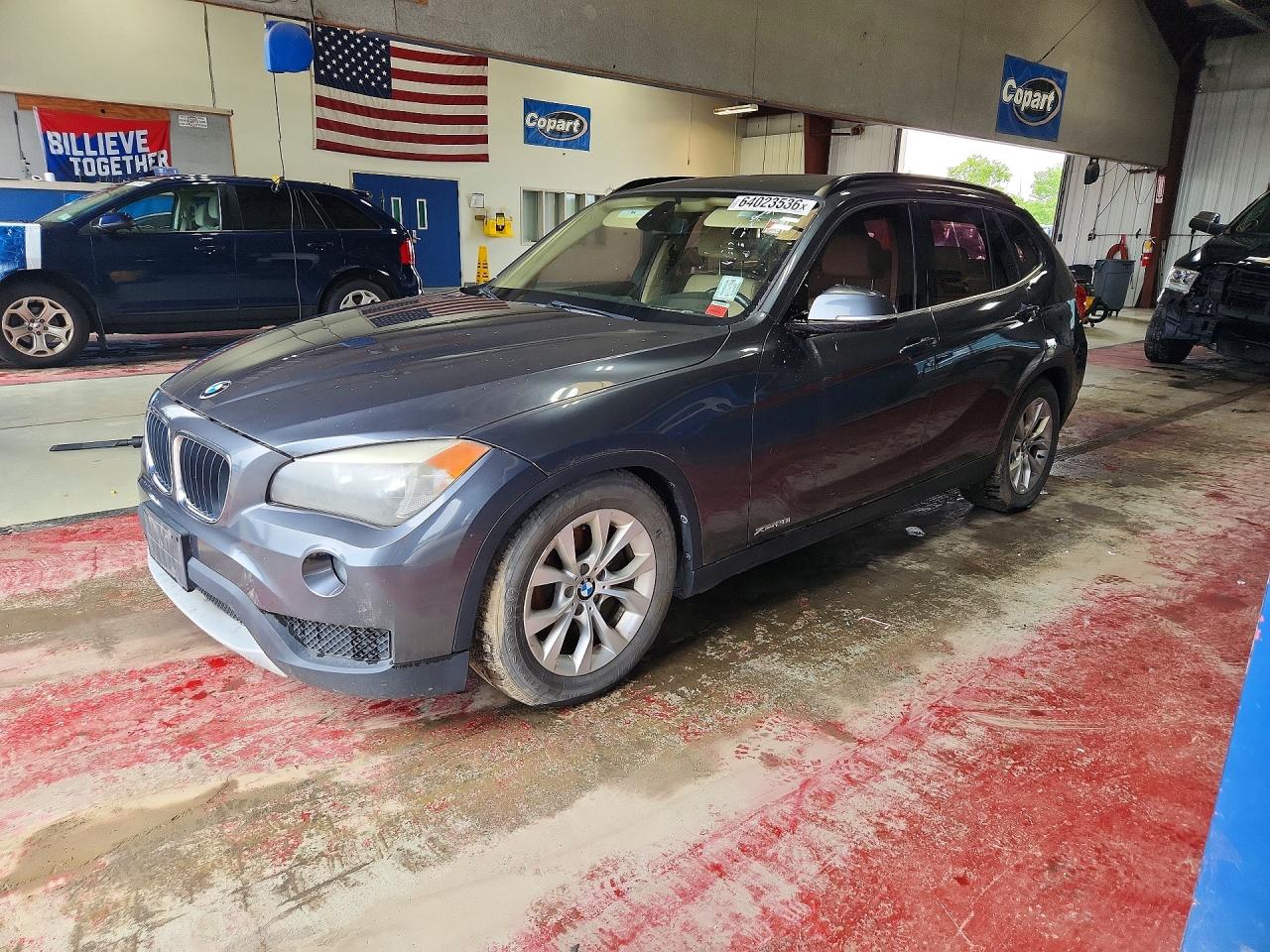 2013 Bmw X1 Xdrive28i Gray vin: WBAVL1C54DVR83099