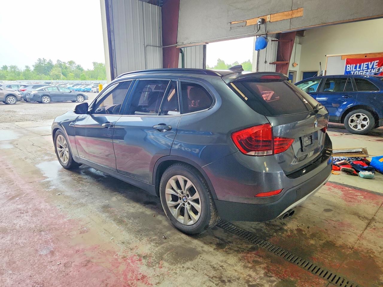 2013 Bmw X1 Xdrive28i Gray vin: WBAVL1C54DVR83099