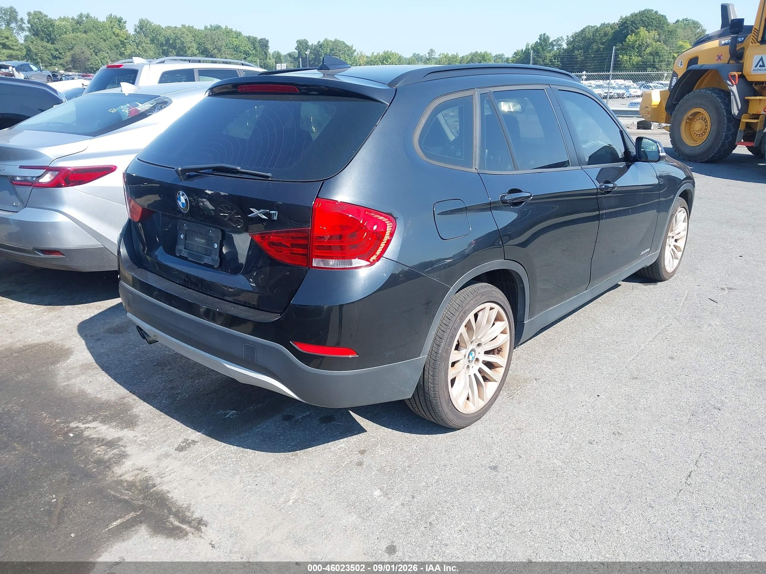 2013 Bmw X1 Xdrive28i Black vin: WBAVL1C54DVR86665