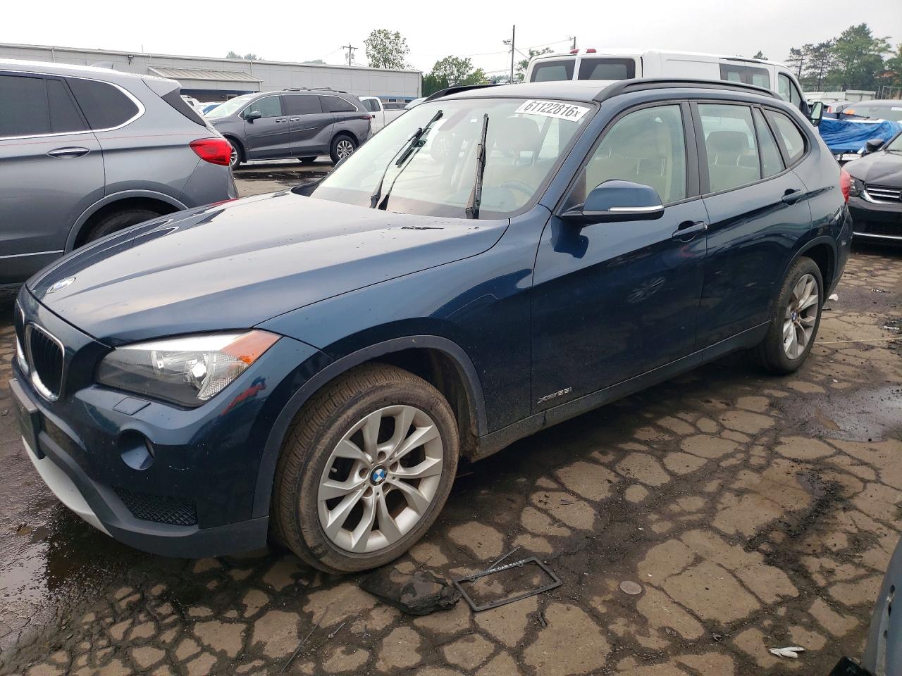 2013 Bmw X1 Xdrive28i Blue vin: WBAVL1C54DVR92482