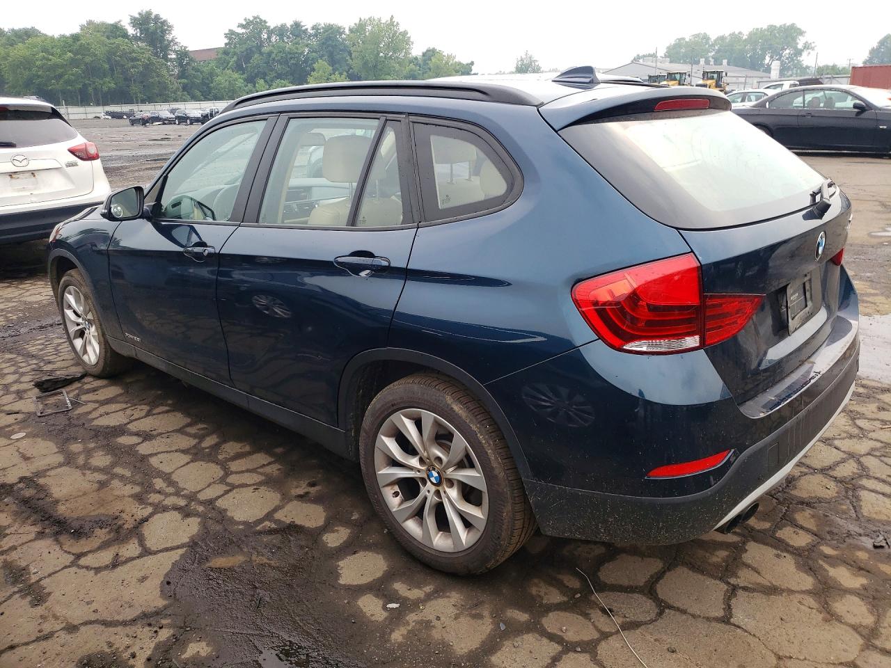2013 Bmw X1 Xdrive28i Blue vin: WBAVL1C54DVR92482