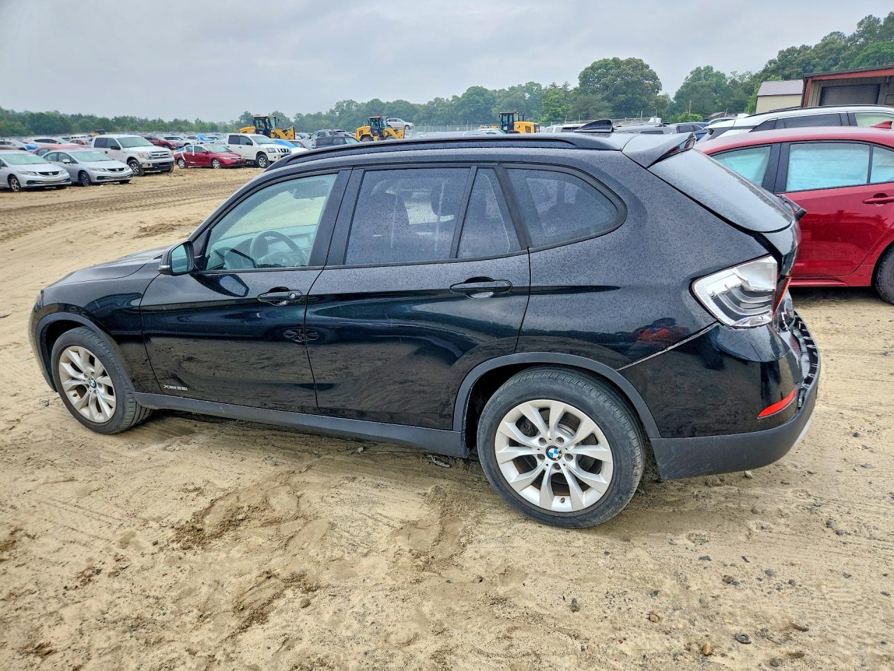 2014 Bmw X1 Xdrive28i Black vin: WBAVL1C54EVY17506
